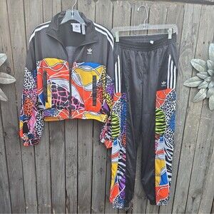 Adidas Rich MNISI  womens Track set  size s/m